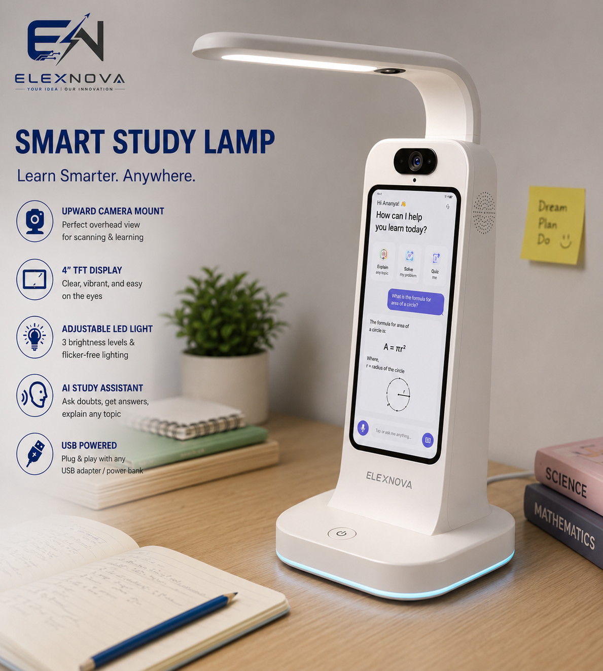 Smart Study Lamp